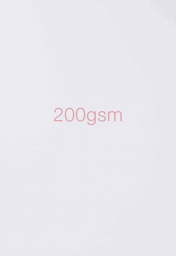 Premium White Card - 200gsm - Soho Paper