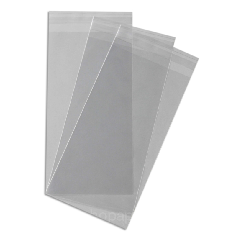 cello bags 114 x 220mm with tape 30 micron great prices! - Soho Paper